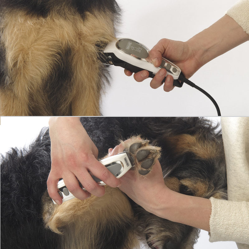 Wahl Pet-Pro Corded Clipper & Battery Trimmer Pet Grooming Combo Kit for Dogs with Light to Thick Coats, The Brand Used by Professionals - Model 9284 - BeesActive Australia