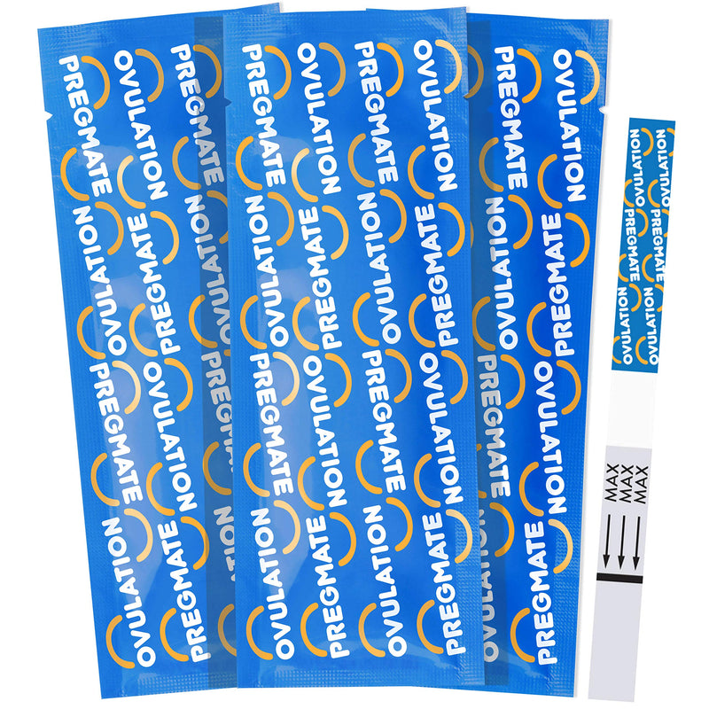 Pregmate 100 Ovulation Test Strips with Numerical LH Result Quantitative Predictor Kit (100 Count) - BeesActive Australia