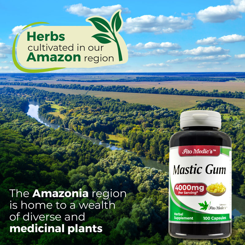 Lab - Mastic Gum - 100 Capsules.