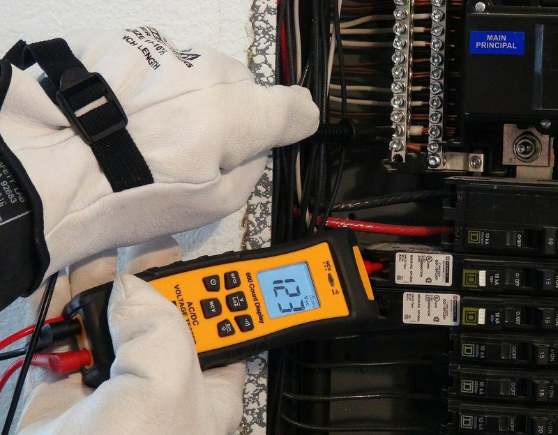 Ideal Electrical 61-557 Voltage and Continuity Tester w/LCD,GFCI,Flashlit and NCVT