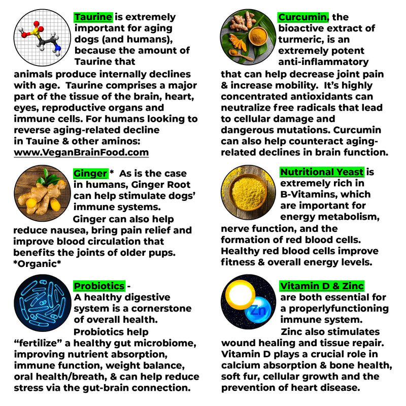 Anti-Aging & Immune Support | Organic, Human-Grade Ingredients | Medicinal Plants & Mushroom Extracts | Omega 3's, Antioxidants, Probiotics, Vitamins & Minerals | Plant-Based & Vegan