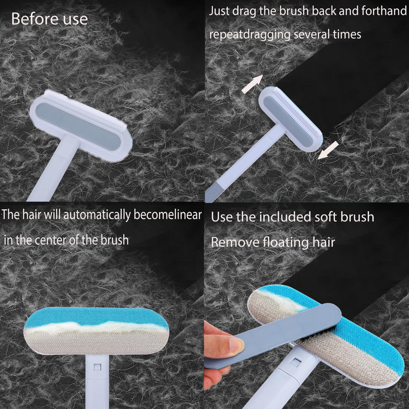 Pet Hair Remover for Furniture, Reusable, Washable Lint Brush for Dog, Cat and Animal Fur, Gentle on Couch, Carpets and Clothing - BeesActive Australia