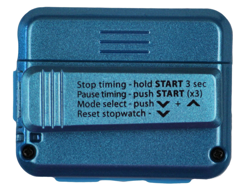 Gymboss Interval Timer and Stopwatch - Teal/Blue Metallic Gloss
