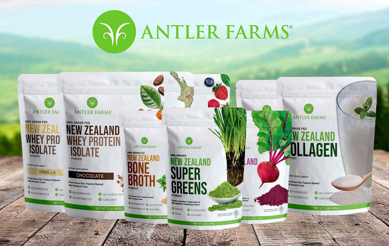Antler Farms - 100% Pure Wild Caught New Zealand Fish Oil from Deep Ocean, Cold Water Fish, 120 Softgels - Clean, Fresh Omega-3 EPA + DHA Supplement, Keto Friendly, Super Clean | 100% Pure Fish Oil Supplement from Deep Ocean, Cold Water Fish, Clean, Fr...