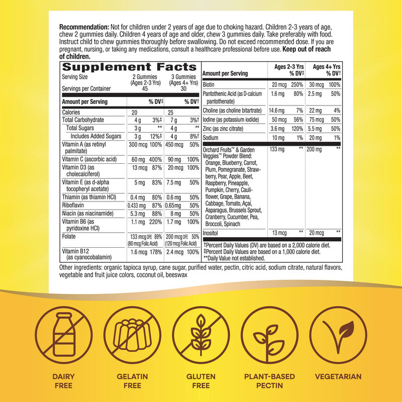 Nature's Way Alive! Children's Premium Gummy Multivitamin, 90 ct