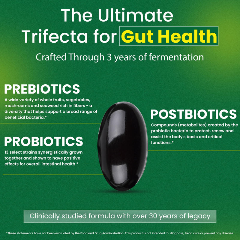 Dr Ohhira's 3-in-1 Probiotics, Prebiotics and Postbiotics to Support Digestive Health for Men & Women | Support Complete Gut Health with Pre, Pro and Post biotics Supplement | 30 Vegan Capsules Unflavored 30 Count (Pack of 1)