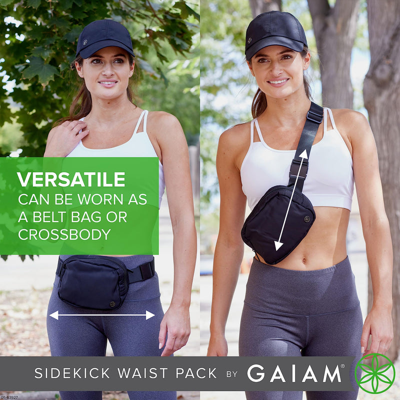 Gaiam Waist Pack-Sidekick one size Black