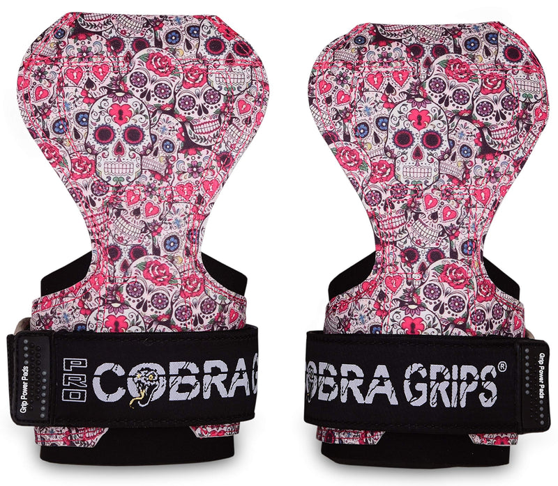 Cobra Grips PRO Weight Lifting Gloves Heavy Duty Straps Alternative Power Lifting Hooks Best for Deadlifts Adjustable Neoprene Padded Wrist Wraps Support Bodybuilding (FIT Coco Leather) - BeesActive Australia