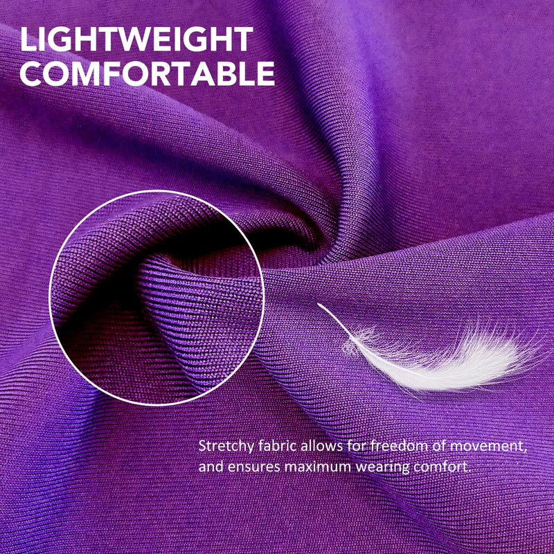 Harrison Howard Super Comfort Stretchy Fly Mask Large Eye Space with UV Protection Soft on Skin with Breathability Fly Mask -Amethyst Full (Large) Full (Large) Amethyst - BeesActive Australia