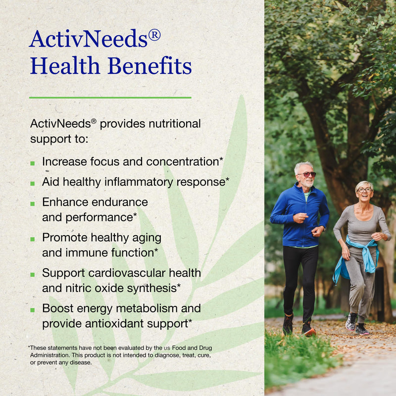 ActivNeeds Stick Packs by NeuroNeeds – 55 Ingredient Mitochondrial Energy Powder, Nootropic Blend for Focus, Endurance and Recovery, Vegan, Gluten-Free, Blood Orange (10 Servings) 0.42 Ounce (Pack of 10)