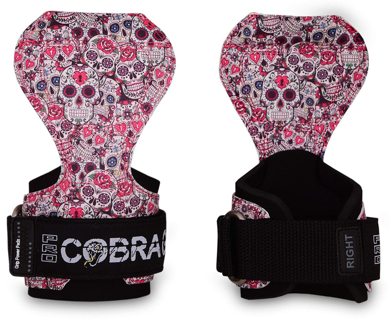 Cobra Grips PRO Weight Lifting Gloves Heavy Duty Straps Alternative Power Lifting Hooks Best for Deadlifts Adjustable Neoprene Padded Wrist Wraps Support Bodybuilding (FIT Coco Leather) - BeesActive Australia