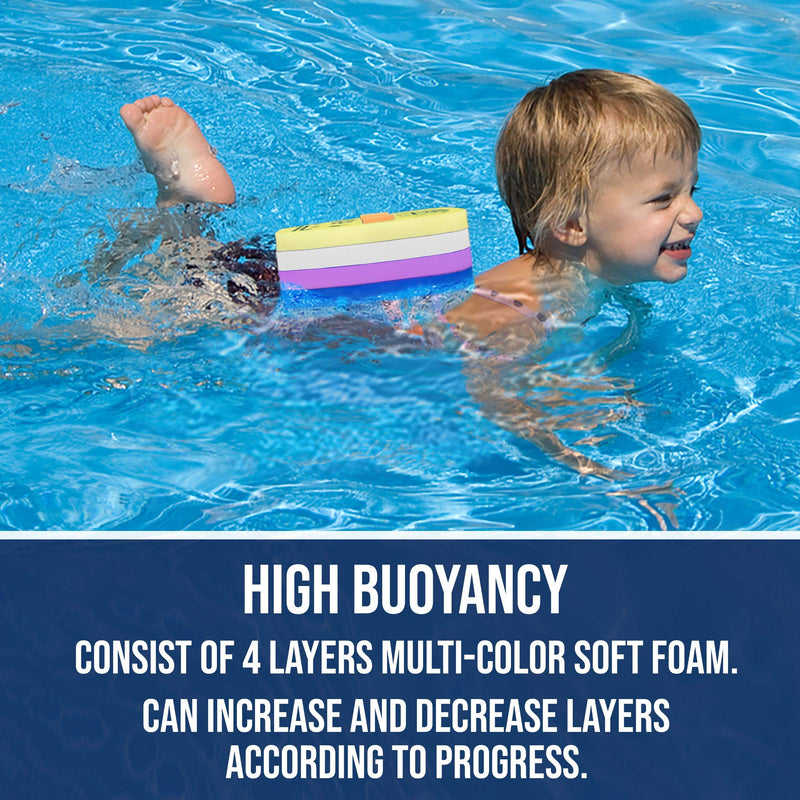 Water Gear Back Float 4-Color Split Back Float