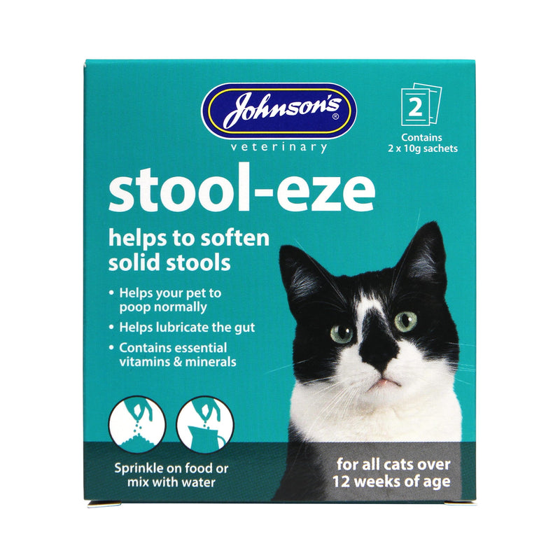 Johnson's Vet Products Stool-Eze - Helps To Soften Solid Stools (For Cats) For Cats