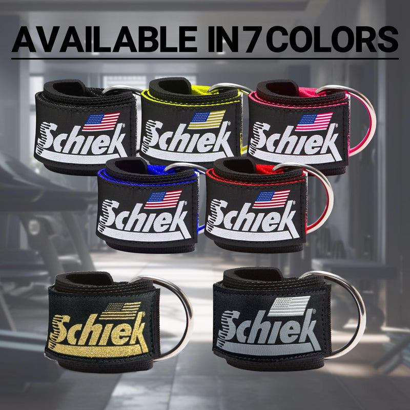 Schiek Sports Model 1700 Neoprene Ankle Straps Blackout