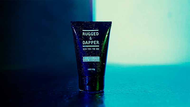 RUGGED & DAPPER - Age Defense Face Moisturizer for Men | 4oz | Hydrating Mens Face Lotion | Unscented Formula Daily Facial Moisturizer 4 Ounce (Pack of 1)