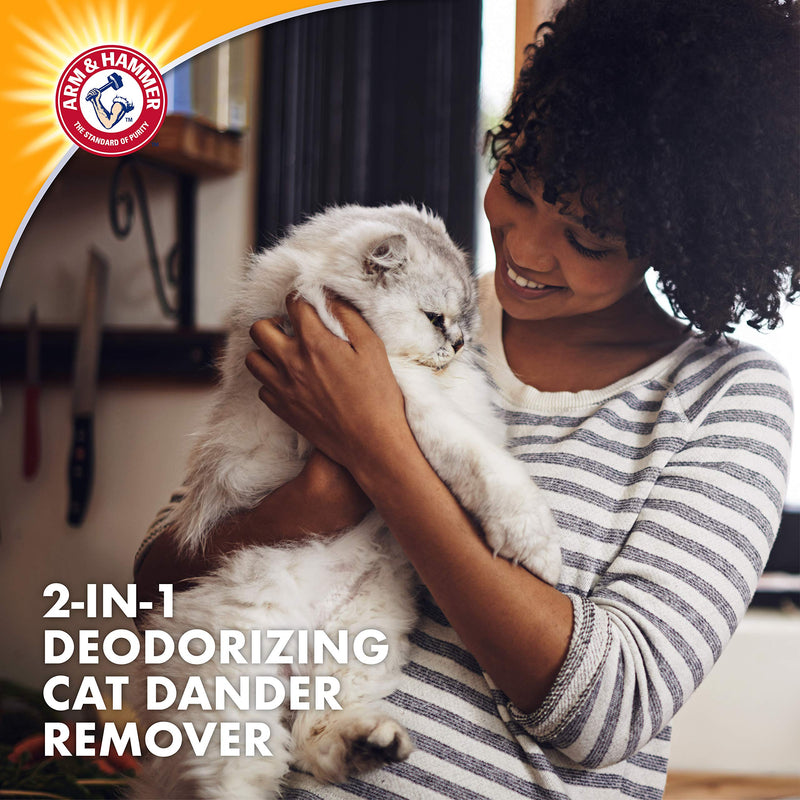 Arm & Hammer 2-in-1 Deodorizing & Dander Reducing Shampoo for Cats, Dander Remover for Dander and Odors, Baking Soda Moisturizes and Deodorizes, Lavender Chamomile Scent, 20 Fl Oz (Pack of 1) 20 Fl Oz (Pack of 1) - BeesActive Australia