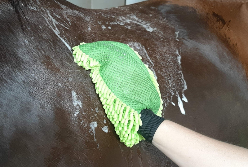 LUCFOR fur care glove to clean your animal's fur and pamper it with cuddles at the same time - BeesActive Australia