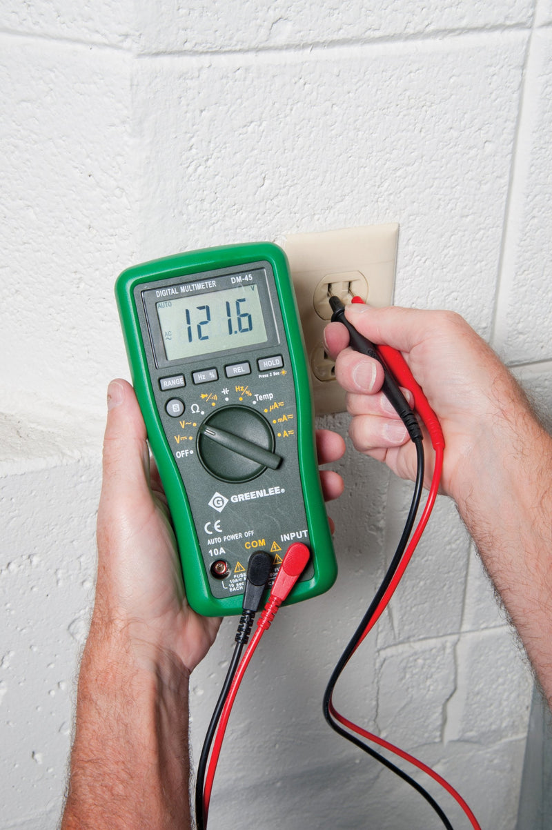 Greenlee DM-25 CATIII 600V Manual Ranging Digital Multimeter - BeesActive Australia