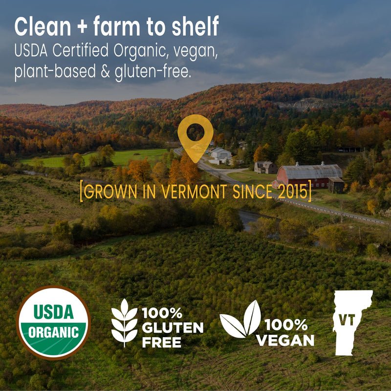 Sunsoil A World of Calm Organic Gummies, USDA Certified Organic, No Glucose Syrup, Vegan, Gluten-Free, Plant-Based