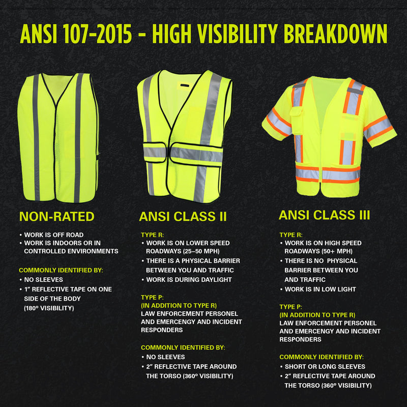 CAT Unisex's CAT019501X High Visibility Safety Vest ANSI Approved, X-Large, Green, XL