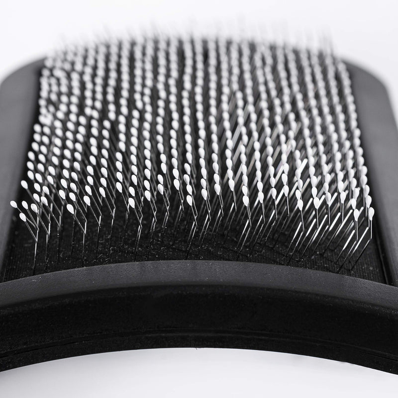 Werner Christ lambskin brush fur brush for removing dirt on sheepskin and lambskin items, brush, care brush for fur in black, one size - BeesActive Australia