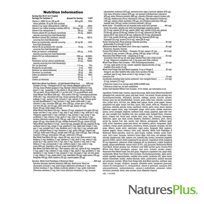 NaturesPlus Source of Life GOLD Multivitamin Liquid - 8 fl oz, Pack of 2 - With Vitamins D3, B12 & K2 - Vegetarian & Gluten Free - 16 Total Servings 8 Ounce (Pack of 2)