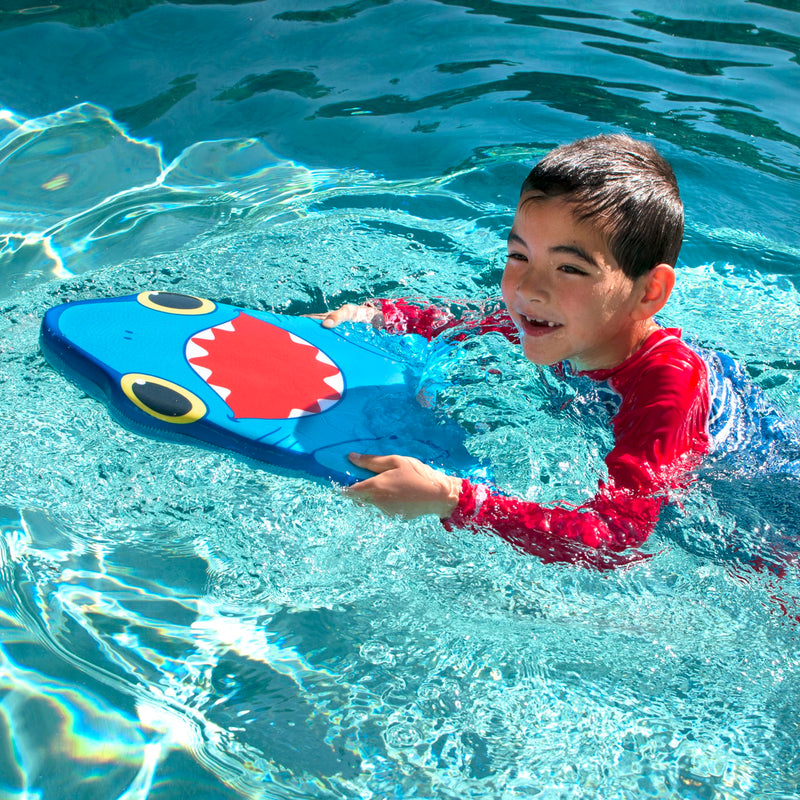 Melissa & Doug Sunny Patch Dolphin and Shark Kickboards - Learn-to-Swim Pool Toys (Set of 2) - BeesActive Australia