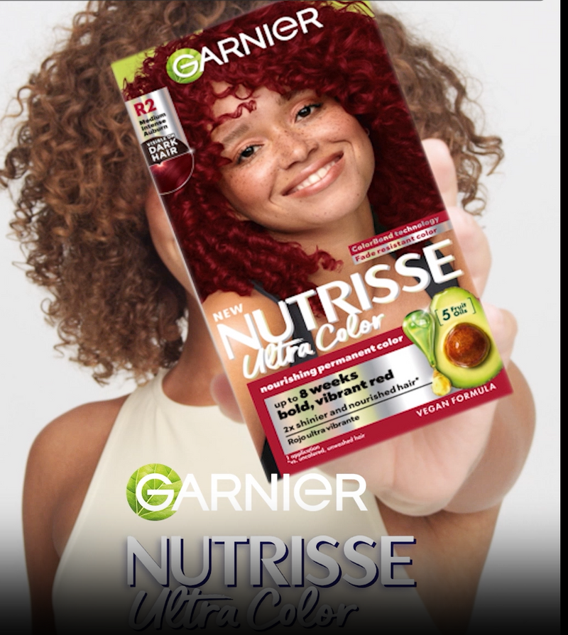 Garnier Nutrisse Ultra Color Hair Color, Permanent Hair Dye for Up to 8 Weeks of Bold, Vibrant, Fade-Resistant Results, Vegan & Cruelty-Free, RC1 Medium Intense Copper Red (Terracotta Chili), 2 Count RC1 Copper Red (Terracotta Chili) 1 Count (Pack of 2)
