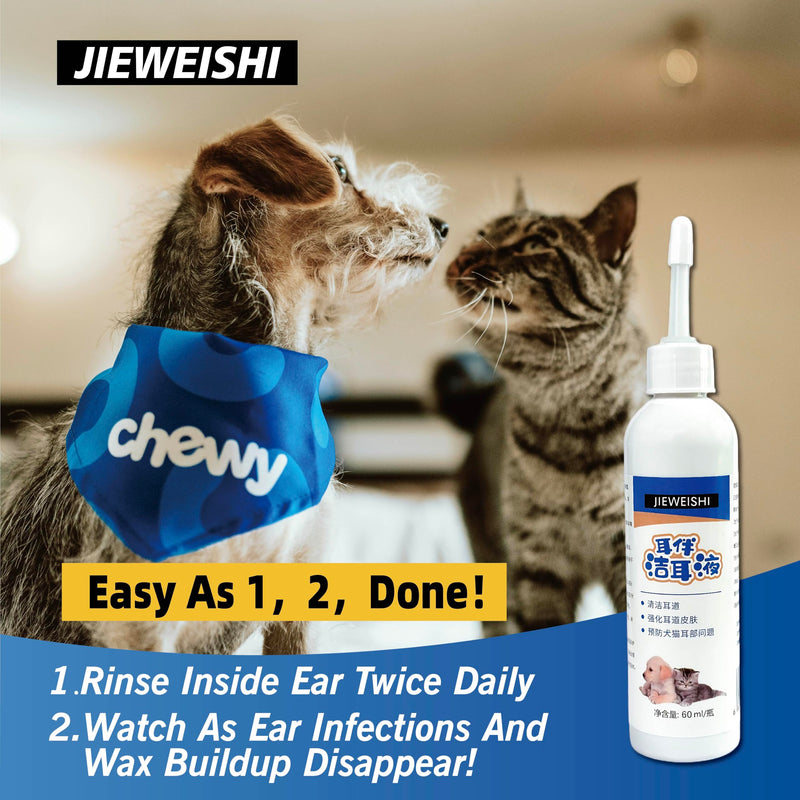 PET Ear Cleaner Soothe Itchy & Inflamed Ear Infection Treatment Solution Otic Advanced Ear Cleanser for Dogs & Cats - BeesActive Australia