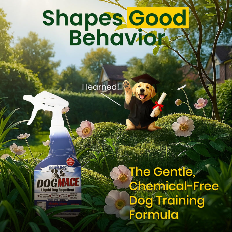 Dog Mace Repellent - 6lbs Granules + 40oz Spray