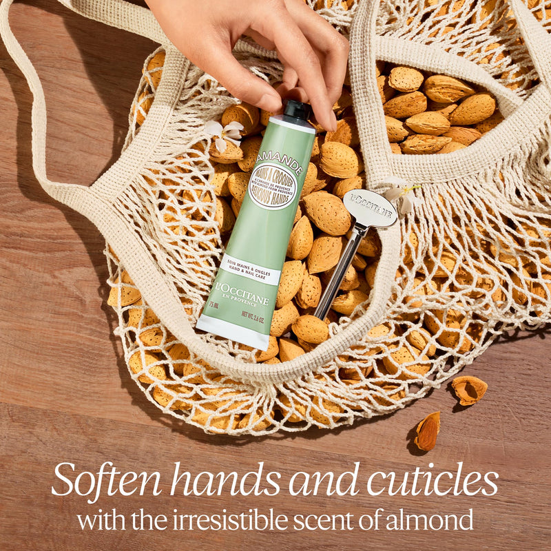 L’Occitane Almond Delicious Hands, Hydrating Cream Softens, Moisturizes Nourishes & Protects Dry Skin & Cuticles, Fast-Absorbing, Vegan, Scented 1 Oz - BeesActive Australia