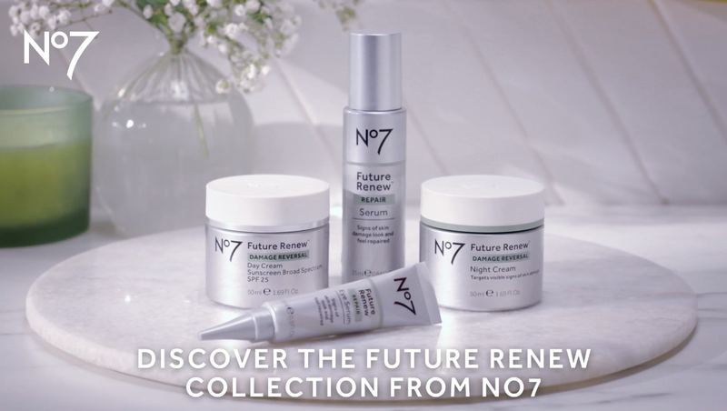 No7 Future Renew Damage Reversal Face Cream with SPF 25 - Anti Aging Face Moisturizer with Skin Firming Benefits - Formulated with Peptide Technology to Protect, Repair & Intensely Hydrate (1.69 Oz) 1.69 Ounce (Pack of 1)