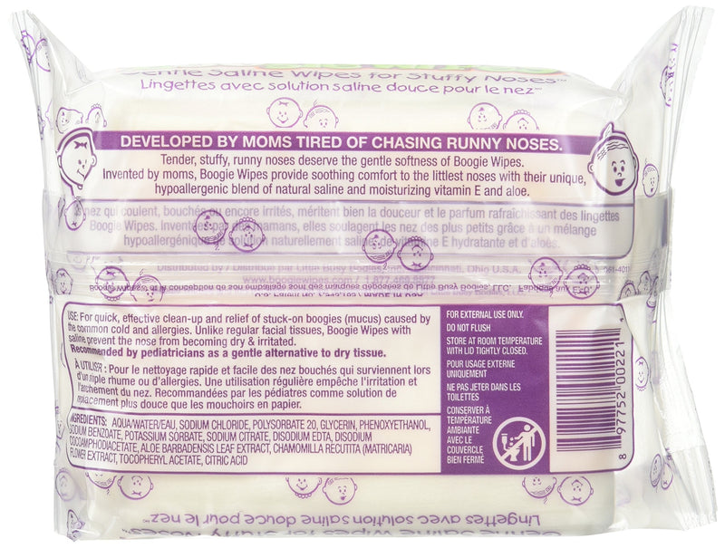 Eleeo Unscented Alcohol-Free Boogie Wipes with Aloe - 30 Count (3 Pack) - BeesActive Australia