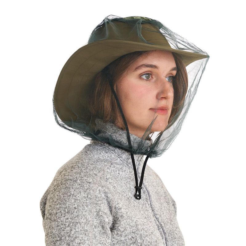 Coghlan's Mosquito Head Net: Ultra-Fine Mesh Netting Protection Against Bugs Gnats Flies Insects, for Outdoor Camping One Size