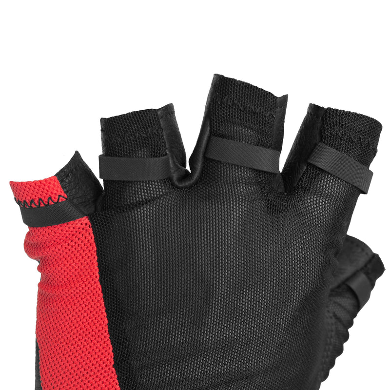 Superset Gym Glove MLG101 9 Mens M Womens XL Black W/Red
