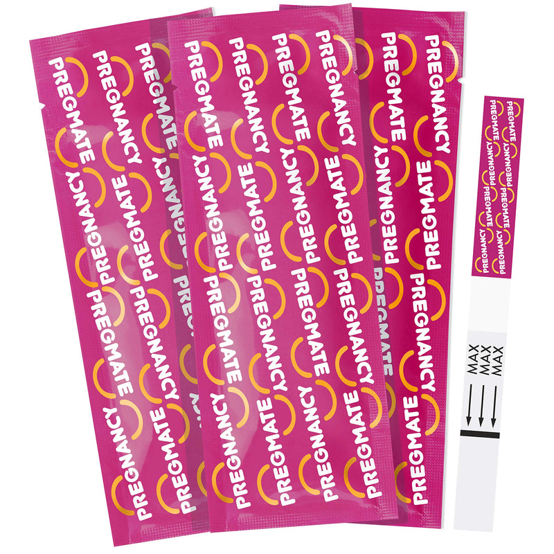 Pregmate 50 Pregnancy Test Strips (50 Count) 50 Count (Pack of 1) - BeesActive Australia