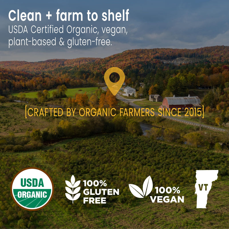 Sunsoil Recovery Organic Gummies, USDA Certified Organic, No Glucose Syrup, Vegan, Gluten-Free, Plant-Based