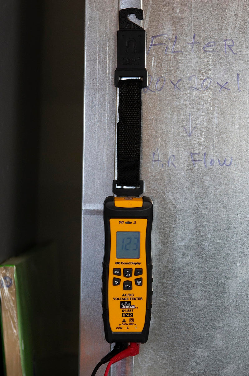Ideal Electrical 61-557 Voltage and Continuity Tester w/LCD,GFCI,Flashlit and NCVT