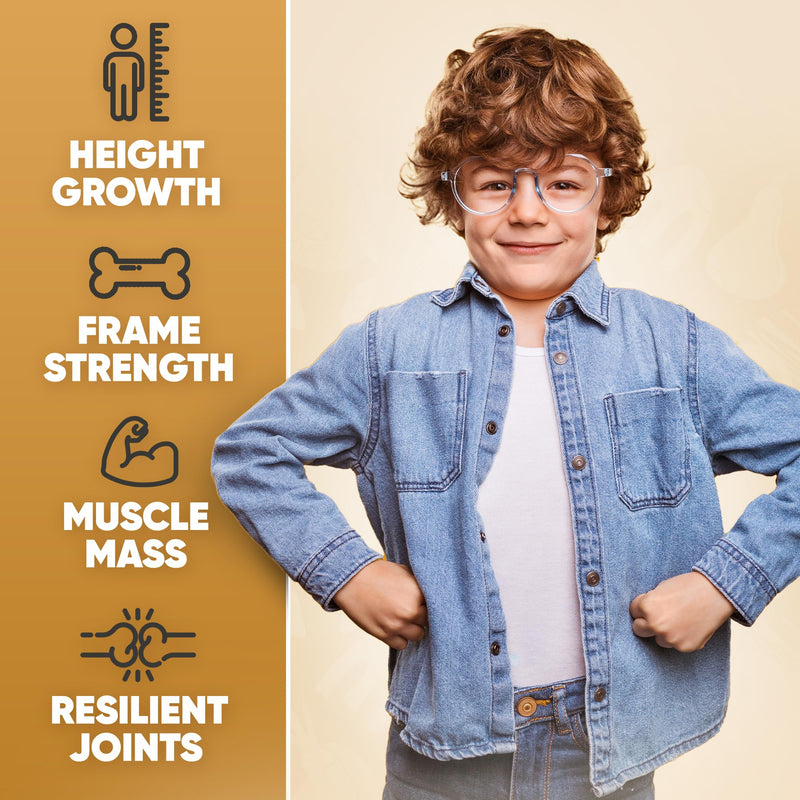 Height Growth Increase Vitamin Gummies, Calcium 100mg, Magnesium Glycinate 30mg, Zinc, Ashwagandha, Vitamin K2 D3 25mg Grow Tall Supplement, Multivitamin for Kids, Teens Boy & Girl, Teen Boy Vitamins 120 Count (Pack of 1)