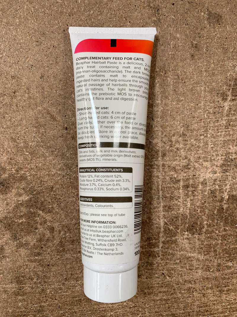 Beaphar Sherleys Hairball Paste Tube x 6