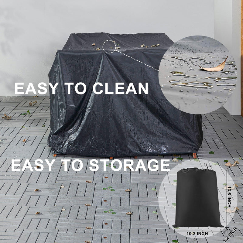 WELLFIT Covers for Treadmills, Walking Pad, Outdoor Equipment, Under Desk Treadmill Cover, Dustproof, Great Elasticity, Washable, Waterproof