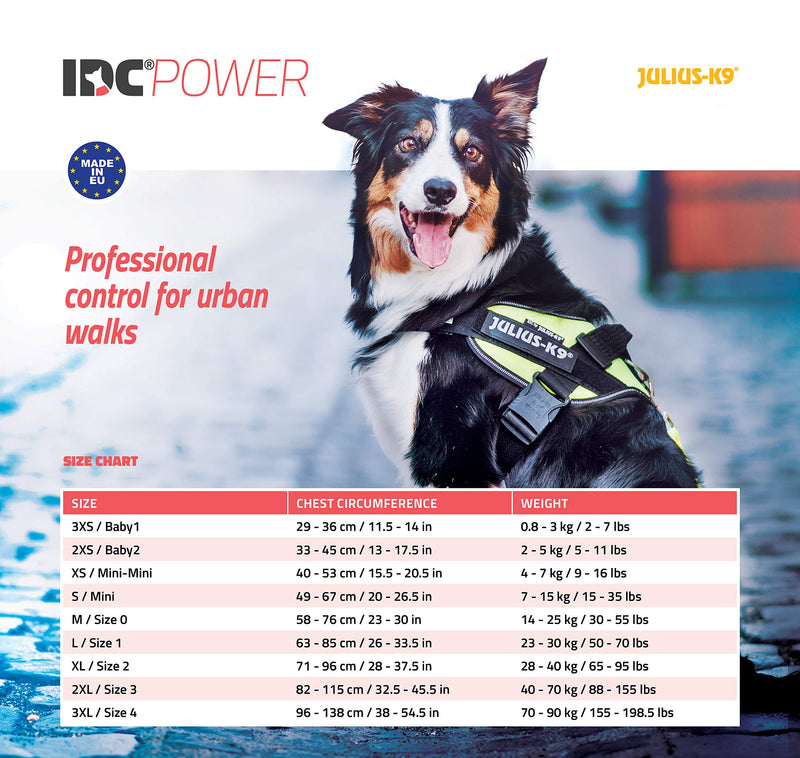 IDC Powerharness, Size: S/Mini, Blue - BeesActive Australia