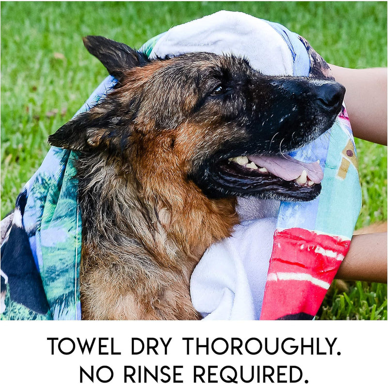 Scrubby Pet Pet Wipes, Rinse Free Shampoo Mittens for Dogs and Cats, Bath Wipes for Bathing and Washing Pets, Hypoallergenic No Rinse Wash Mitt for Grooming, Lather Wipe Dry 5 - Count Mittens - BeesActive Australia