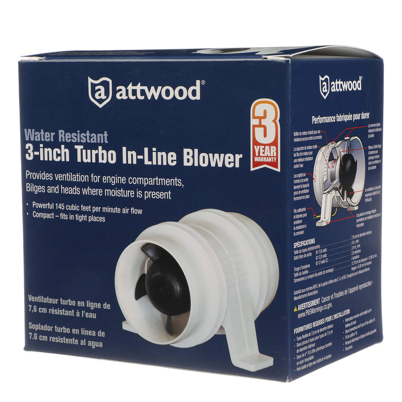 Attwood 1733-4 Turbo 3000 Series 3"