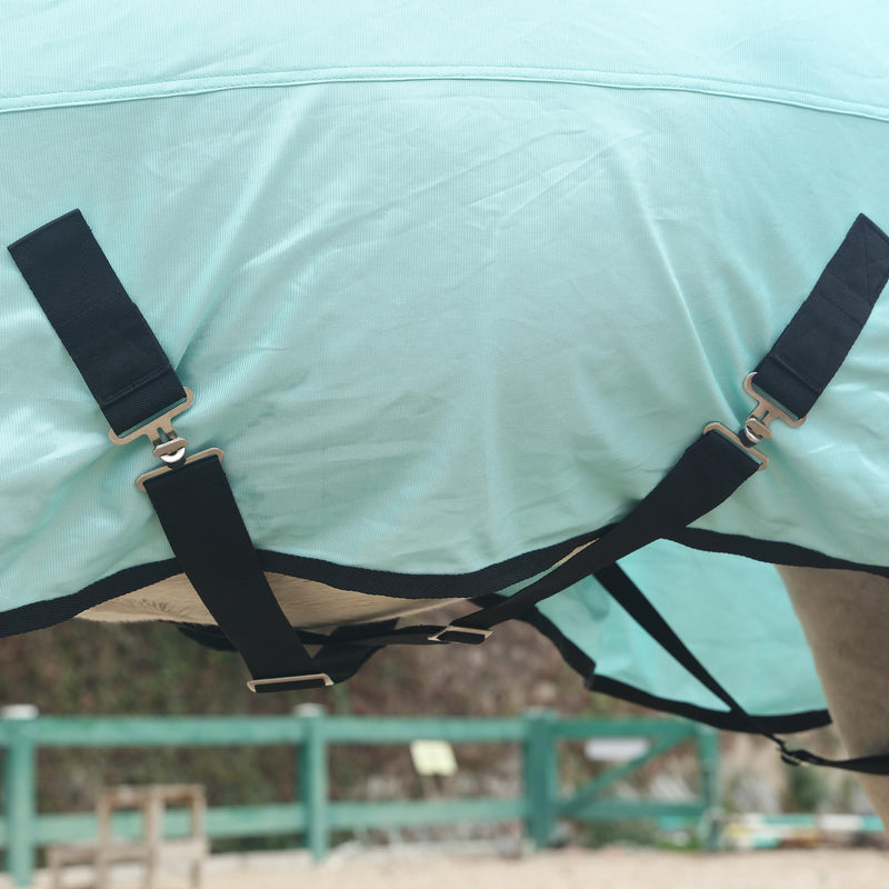 Horse Mesh Fly Sheet Standard Neck Summer Rug Green 84" 84" - BeesActive Australia