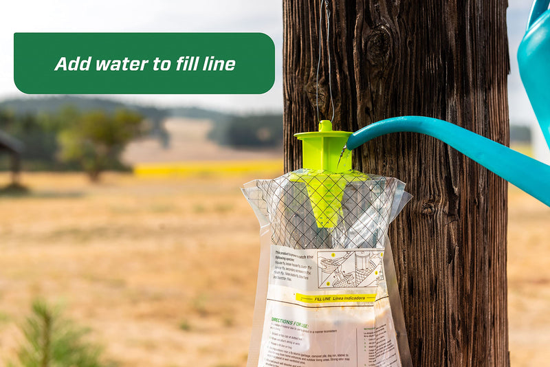 RESCUE! Big Bag Fly Trap – Disposable, Outdoor Use - 2 Traps 2 Pack - BeesActive Australia