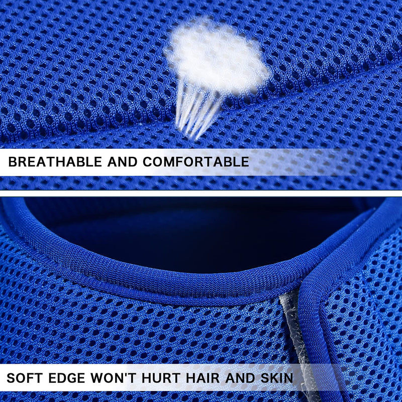 newsbirds Neck Collar for Dogs, Lightweight Comfortable Soft Recovery Elizabethan Collar for Pets, Adjustable Protective Collar for Dogs and Cats, Blue 5 Size 5 for Medium Dogs Blue - BeesActive Australia