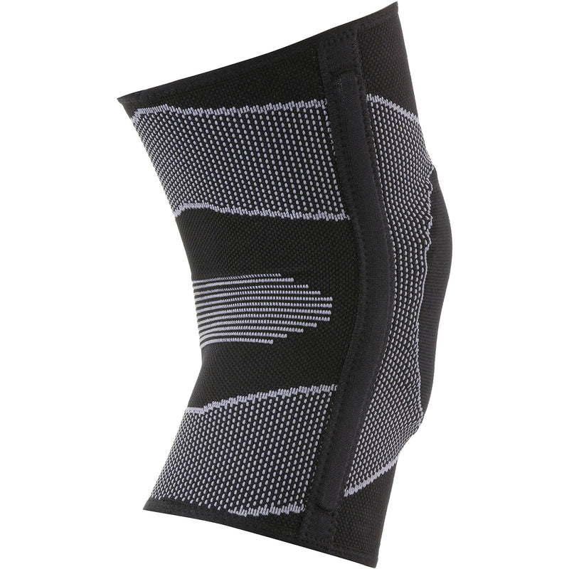 McDavid Elastic Compression Knee Sleeve with Gel Pad. 4-Way Elastic Brace with Strays. For Stability, Recovery, Injury, Walking, Running Pain. Left and Right Leg. Patella Support. X-Large