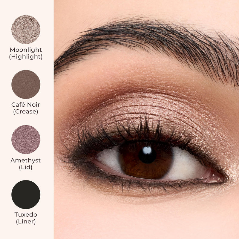 Laura Mercier Artistry Icons Set - Mini Translucent Loose Setting Powder and Mini Caviar Stick Eye Shadow (Amethyst)
