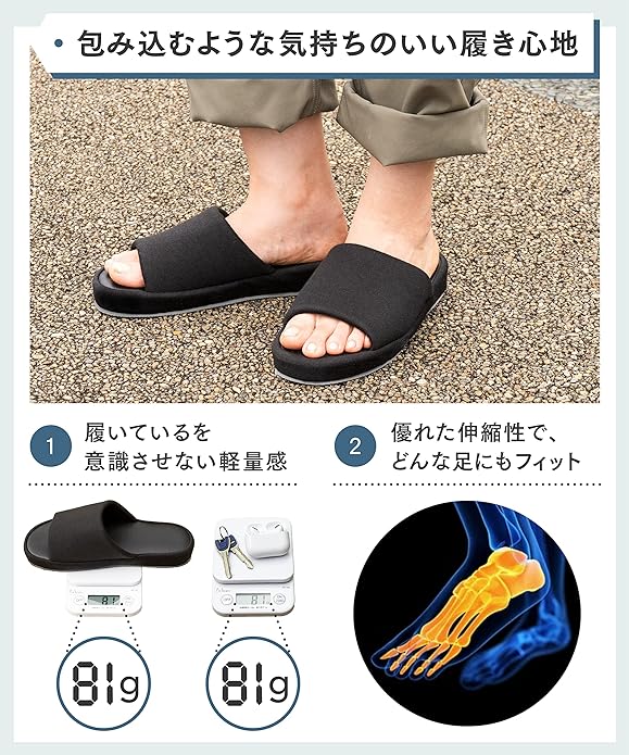IkucheL Slippers, Room Shoes, Men's, Indoor, Antibacterial Treatment, Unisex, Lightweight, Stylish, Shock Absorption -  Australia